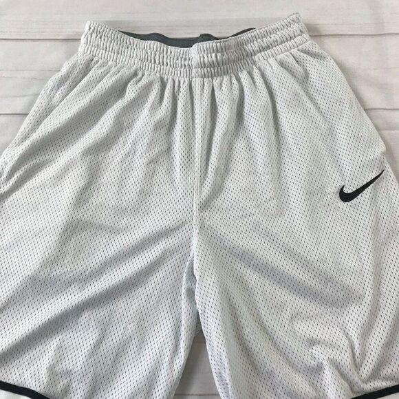Nike Men Medium White Dry Classic Basketball Shorts - Picture 10 of 14